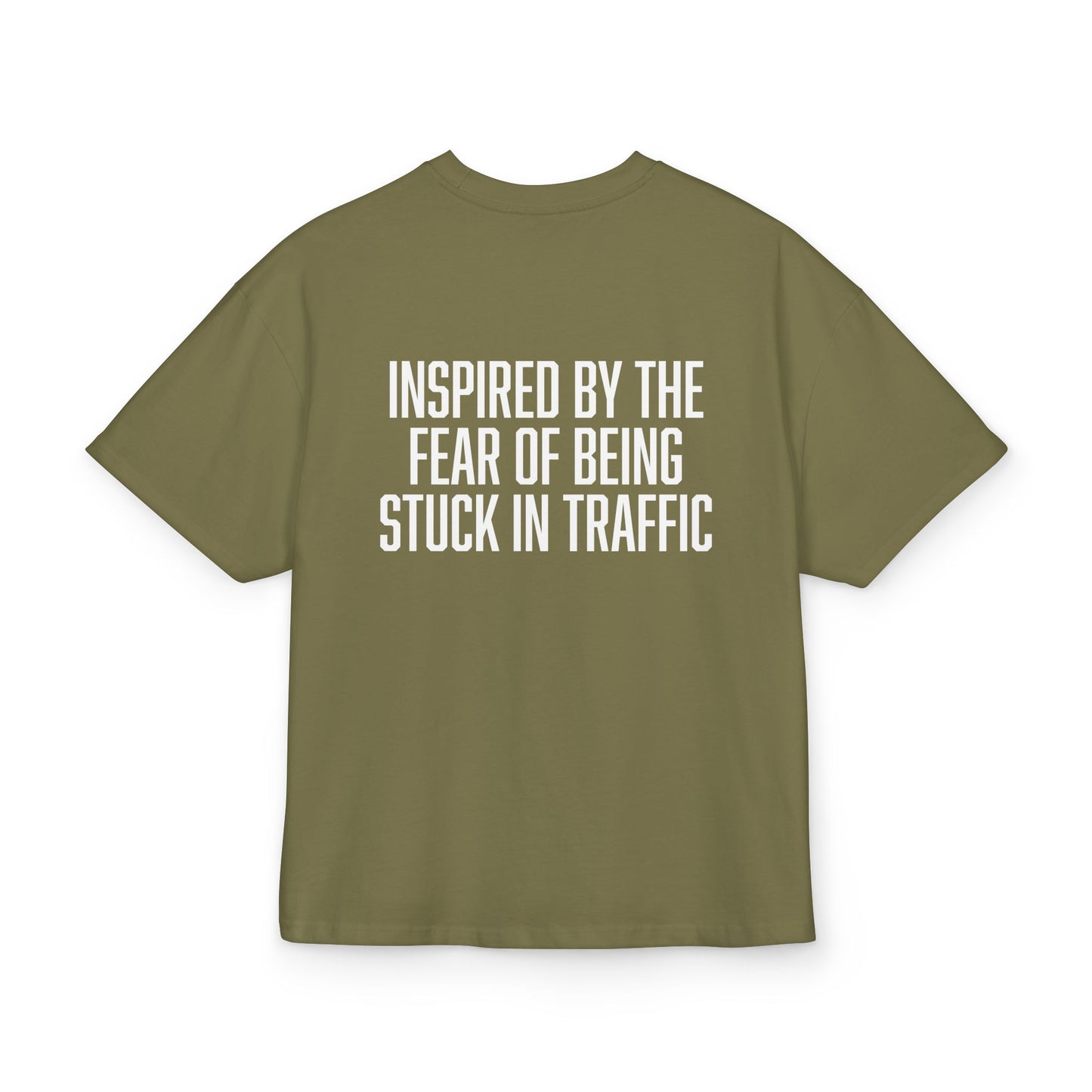 TKE™ Inspired By The Fear Of Being Stuck In Traffic Oversized T-shirt