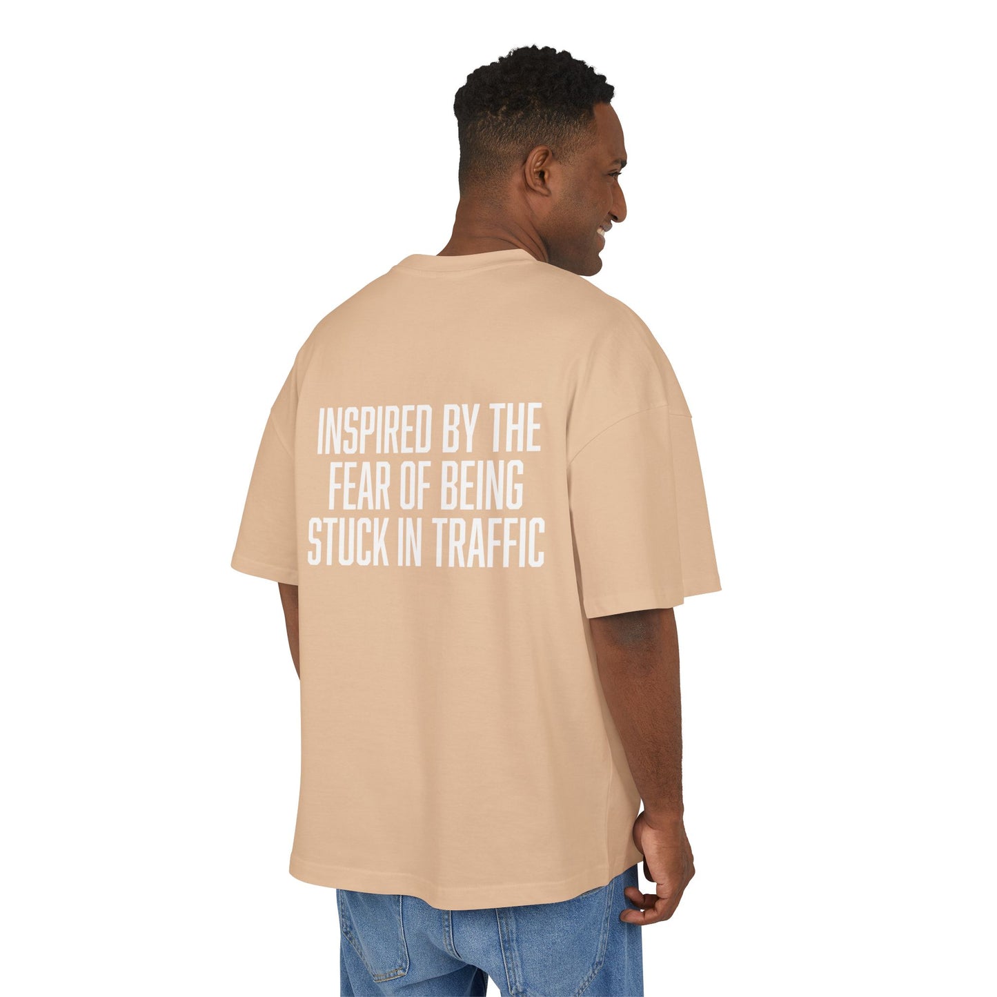 TKE™ Inspired By The Fear Of Being Stuck In Traffic Oversized T-shirt