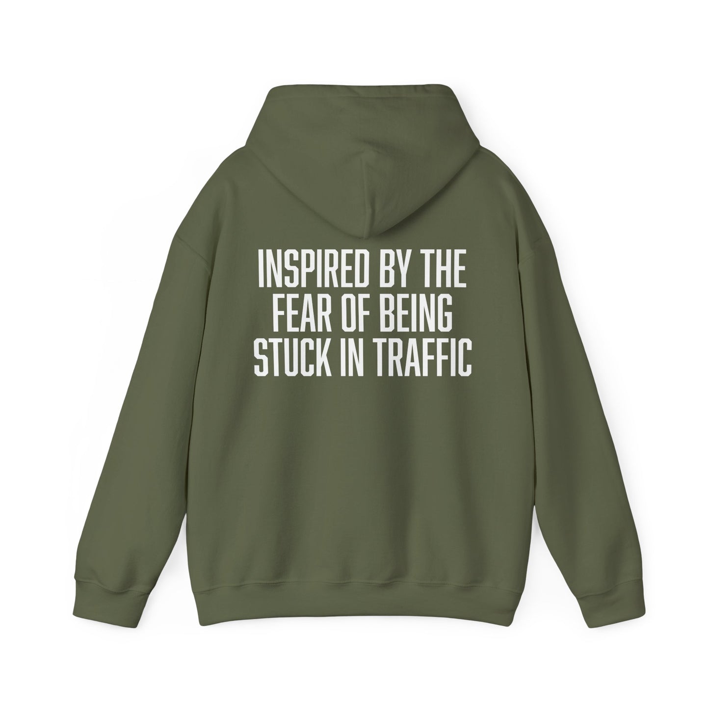 TKE™ Inspired By The Fear Of Being Stuck In Traffic Oversized Hoodie