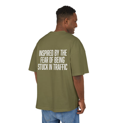 TKE™ Inspired By The Fear Of Being Stuck In Traffic Oversized T-shirt