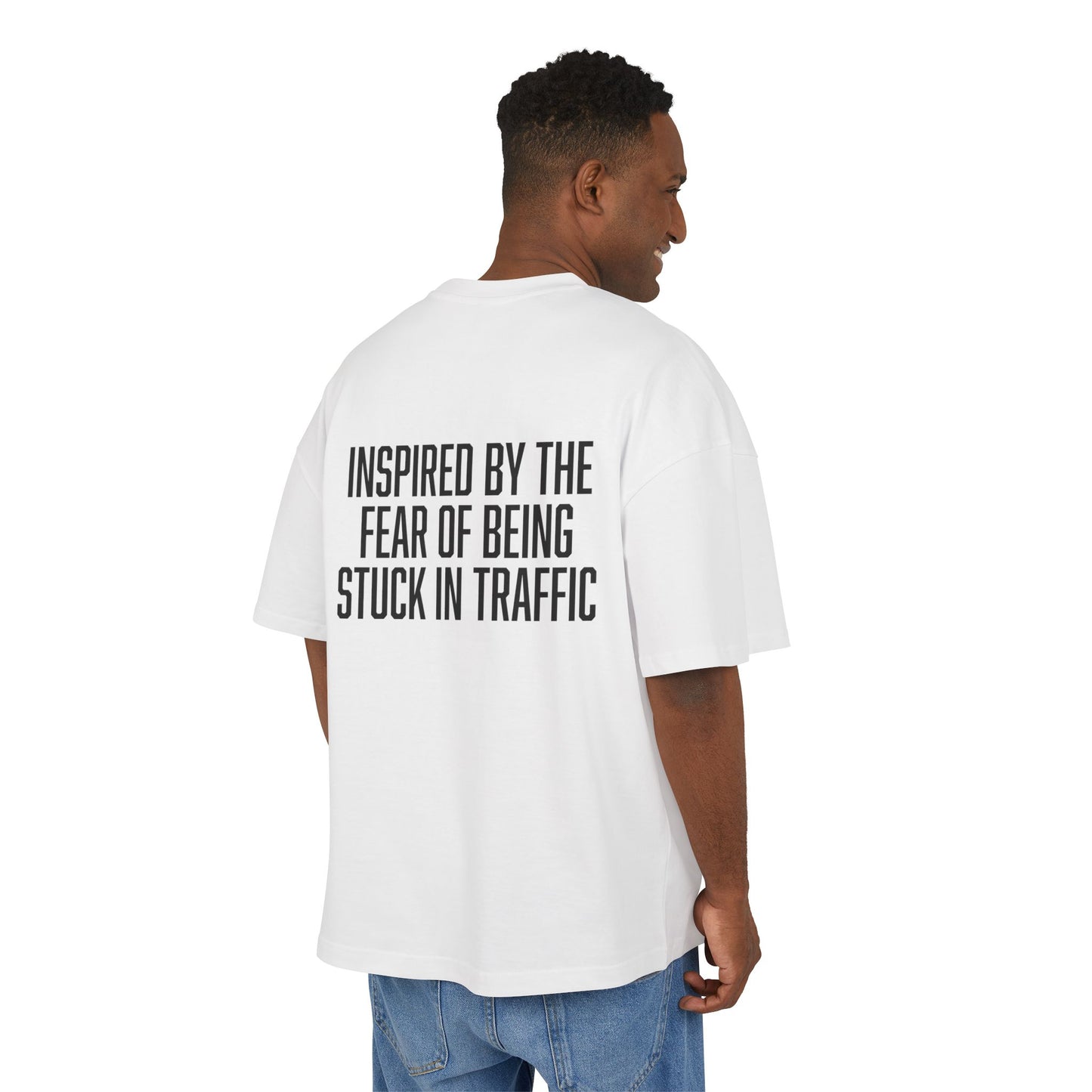 TKE™ Inspired By The Fear Of Being Stuck In Traffic Oversized T-shirt